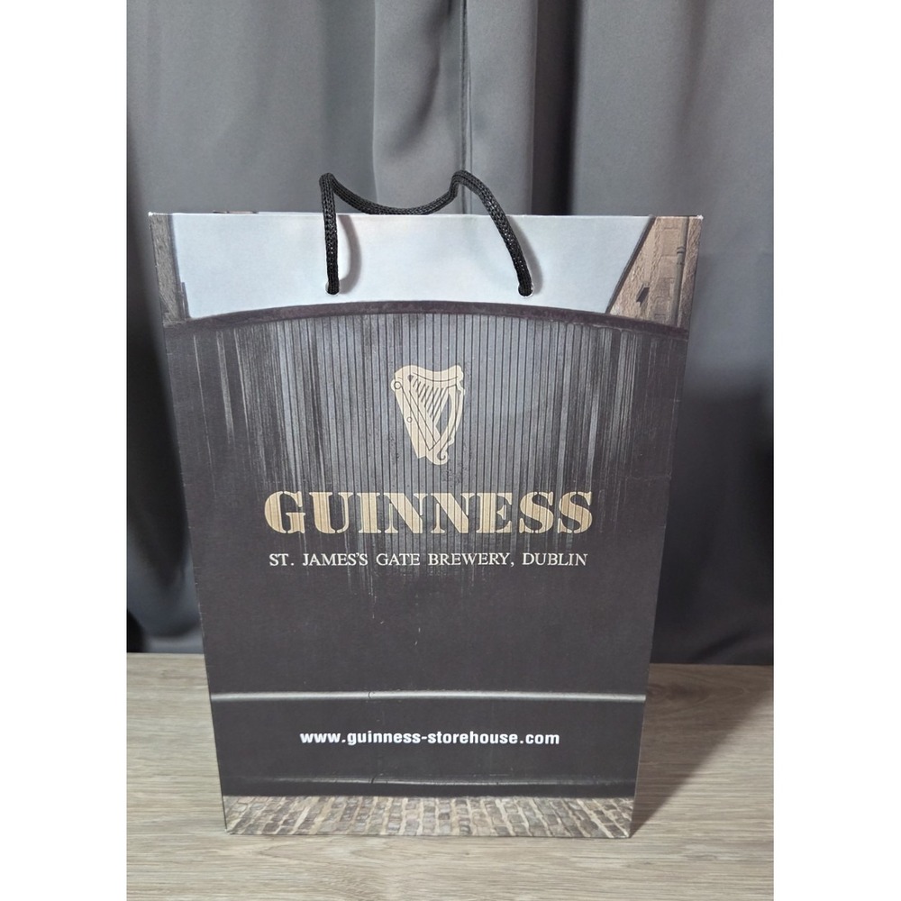Guinness Dublin St.James Gate Brewery Store House Paper Tote Bag